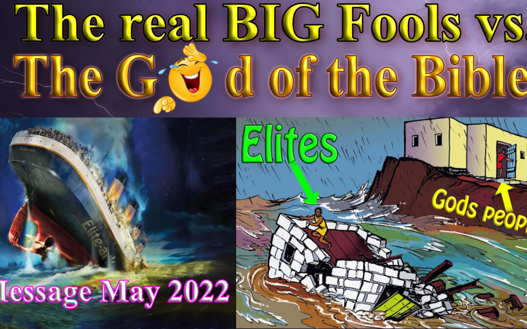 Message May 2022 – The real BIG Fools