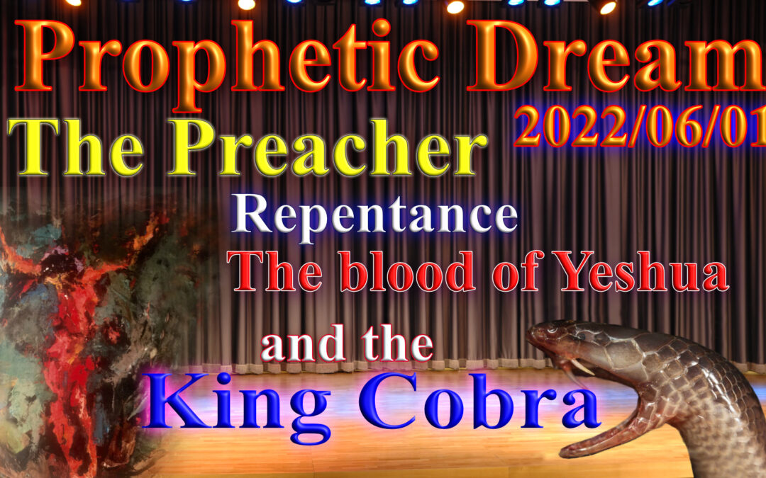 Dream 2022-06-01 The preacher and the King Cobra