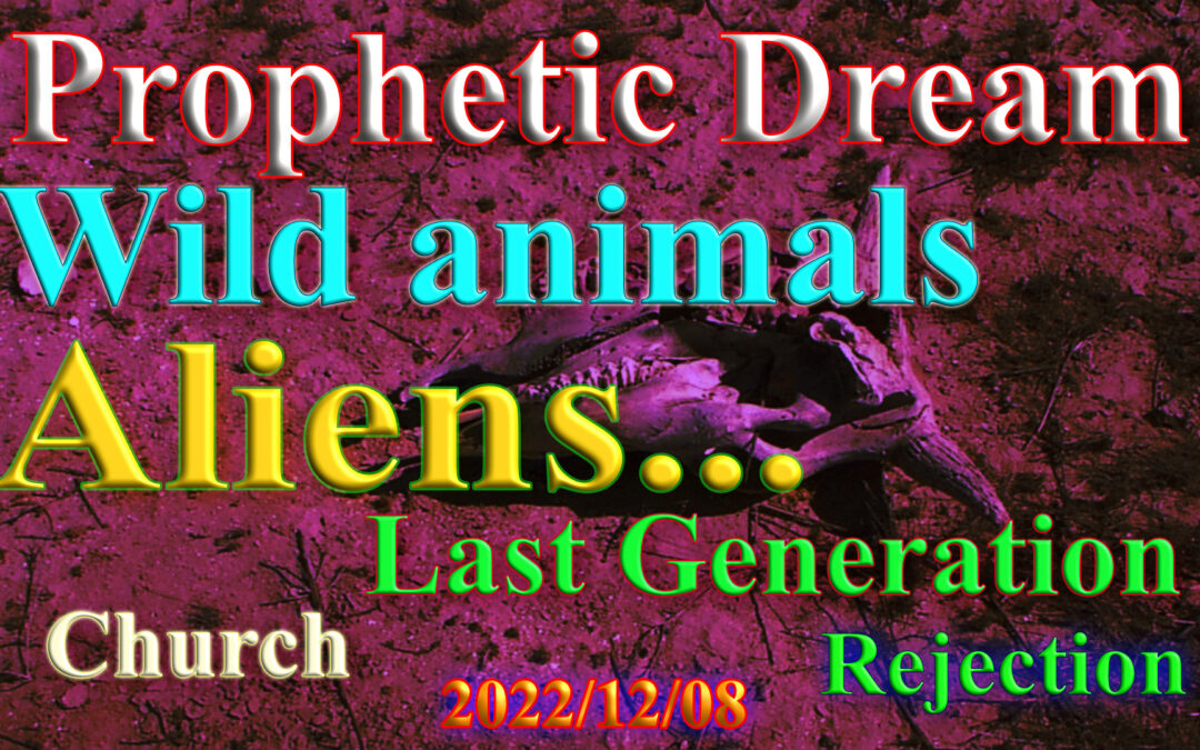 Dream 2022-12-08 Animals, Aliens, Last (lost) Generation
