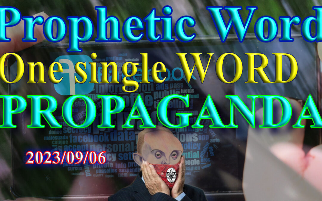 Word 2023-09-06 One single word – Propaganda