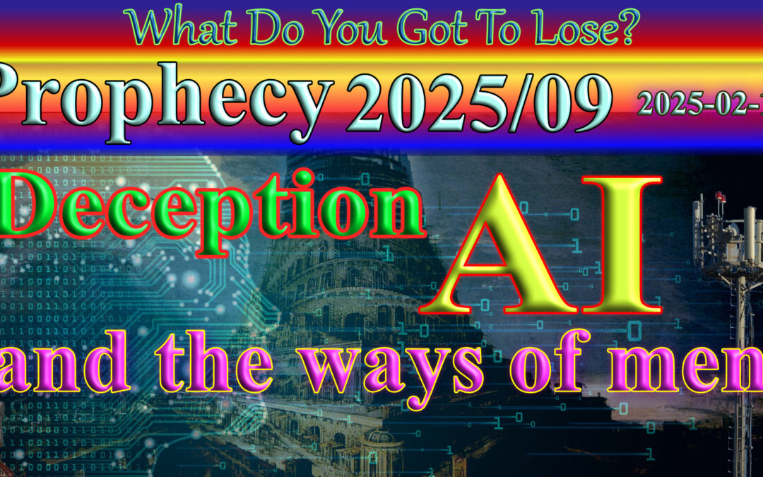 Word 2025/02/12  AI deception and the ways of men