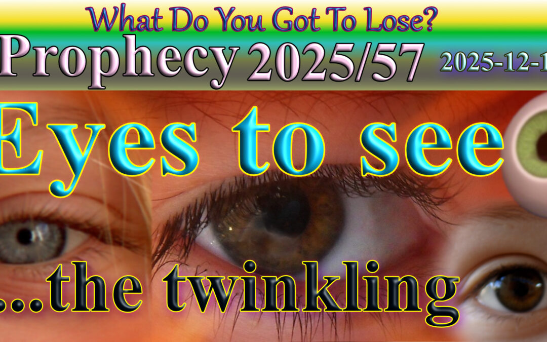 Word 2025/12/12 Eyes to see …the twinkling