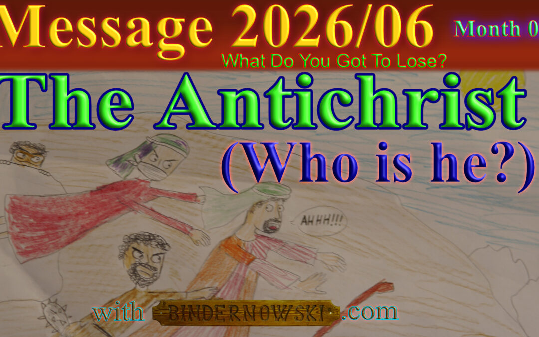 Message 2026/06 The Antichrist